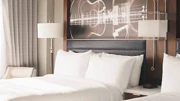 Deluxe Double Room | Premium bedding, pillowtop beds, desk, laptop workspace