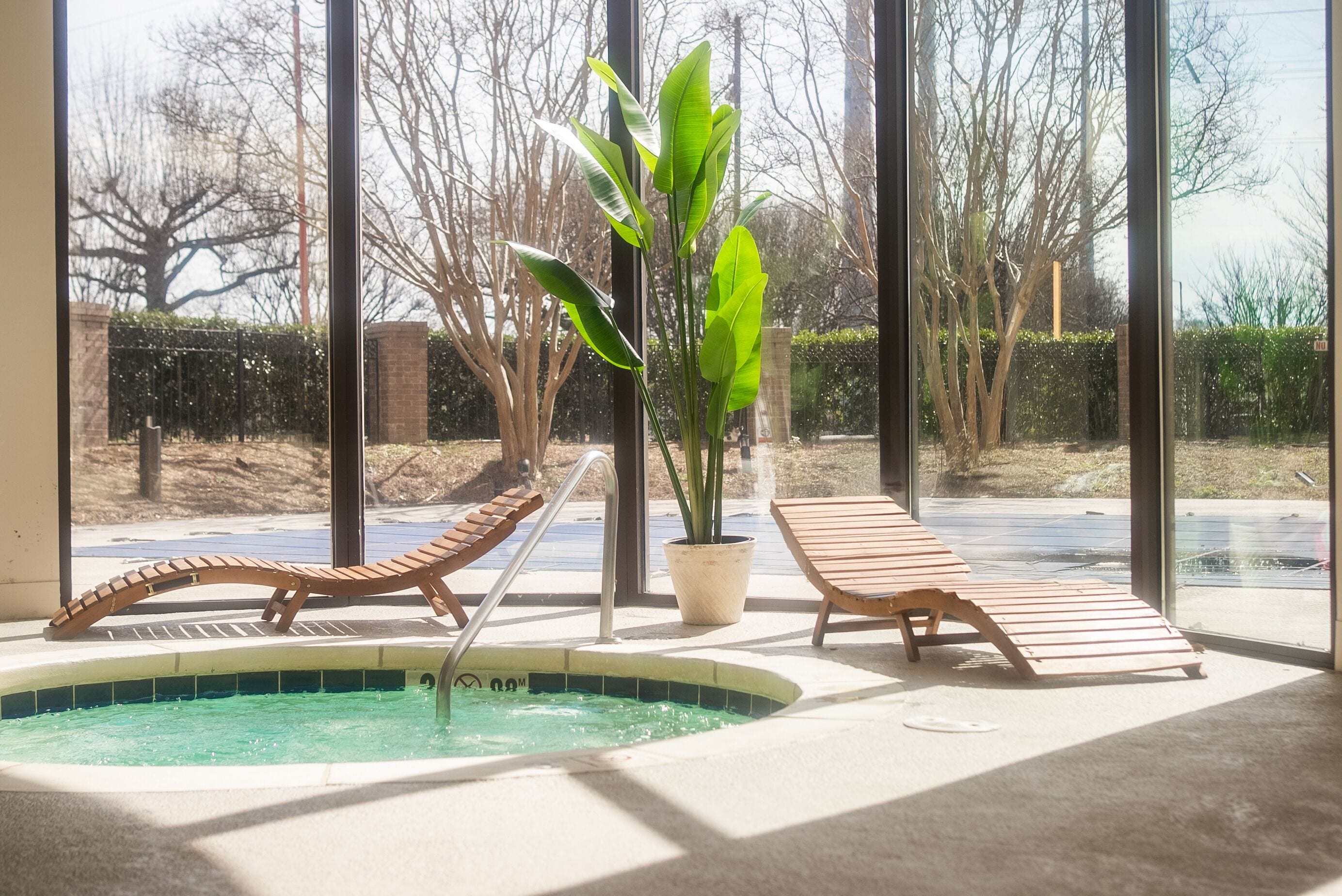 indoor pool, outdoor pool