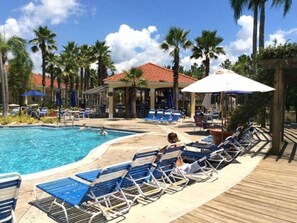 Pool - 4 BR Townhouse for up to 10 people with pool (Kissimmee)