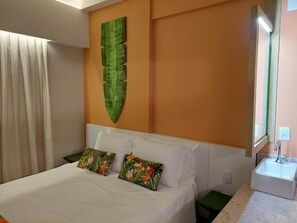 1 quarto, Wi-Fi de cortesia, roupa de cama
