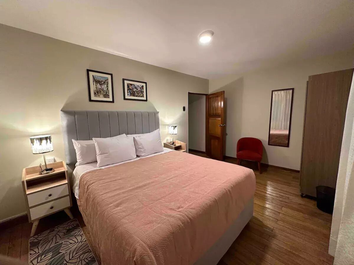 2 chambres, bureau, Wi-Fi gratuit, draps fournis