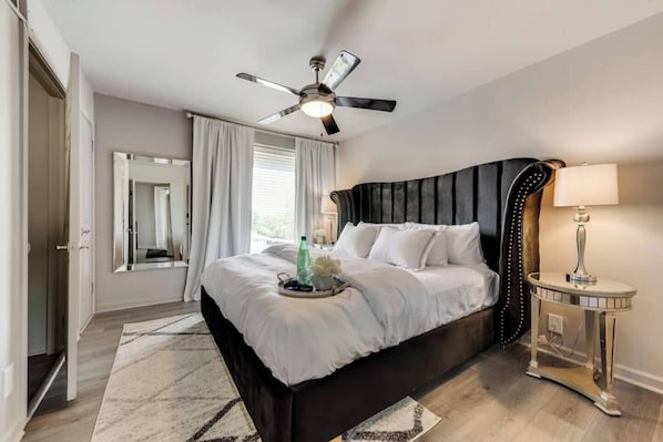 2 habitaciones, tabla de planchar con plancha y wifi gratis