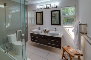 Articles de toilette gratuits, sèche-cheveux, serviettes fournies