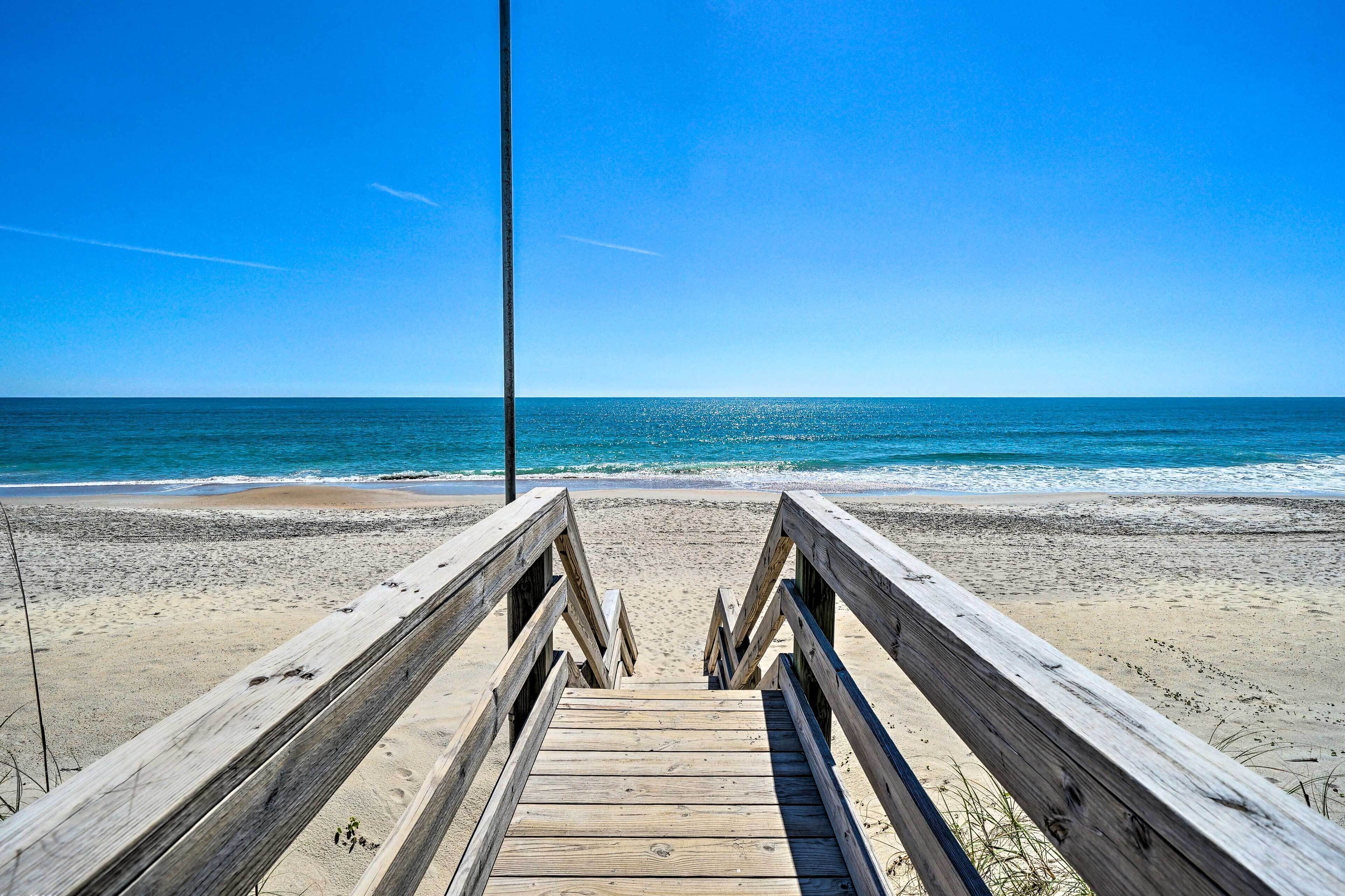 Beach nearby