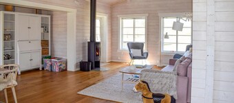 Beautiful home in Aremark with kitchen