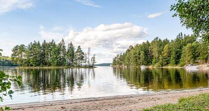 Beautiful home in Aremark with kitchen