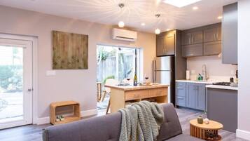 TV, DVD player, books