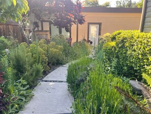 Property grounds - Modern Garden View Home w/ free parking, unique art & furniture: a Superhost (Mill Valley)
