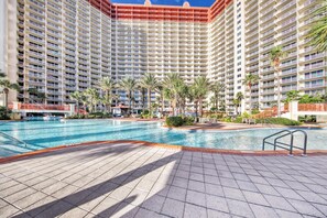 Indoor pool, outdoor pool - Shores of the Panama #1811 (Panama City Beach)