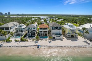Exterior - Crystal Seashore | Gorgeous 4-Bed & 5-Bath Beachfront Family Pool House (Bonita Springs)