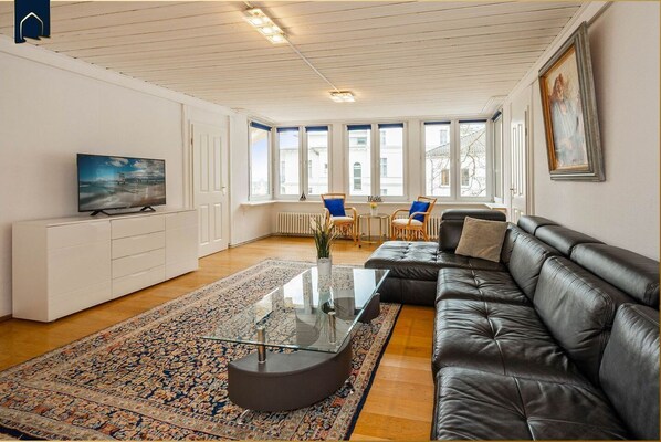 TV - Geräumiges Ferienappartement für Max. 5 Personen im Herzen von Heringsdorf - Villa Seeland (Heringsdorf)