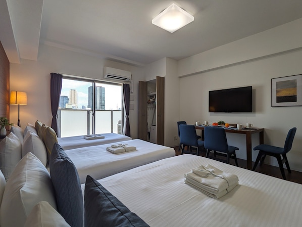 Chambre Triple Familiale | Balcon