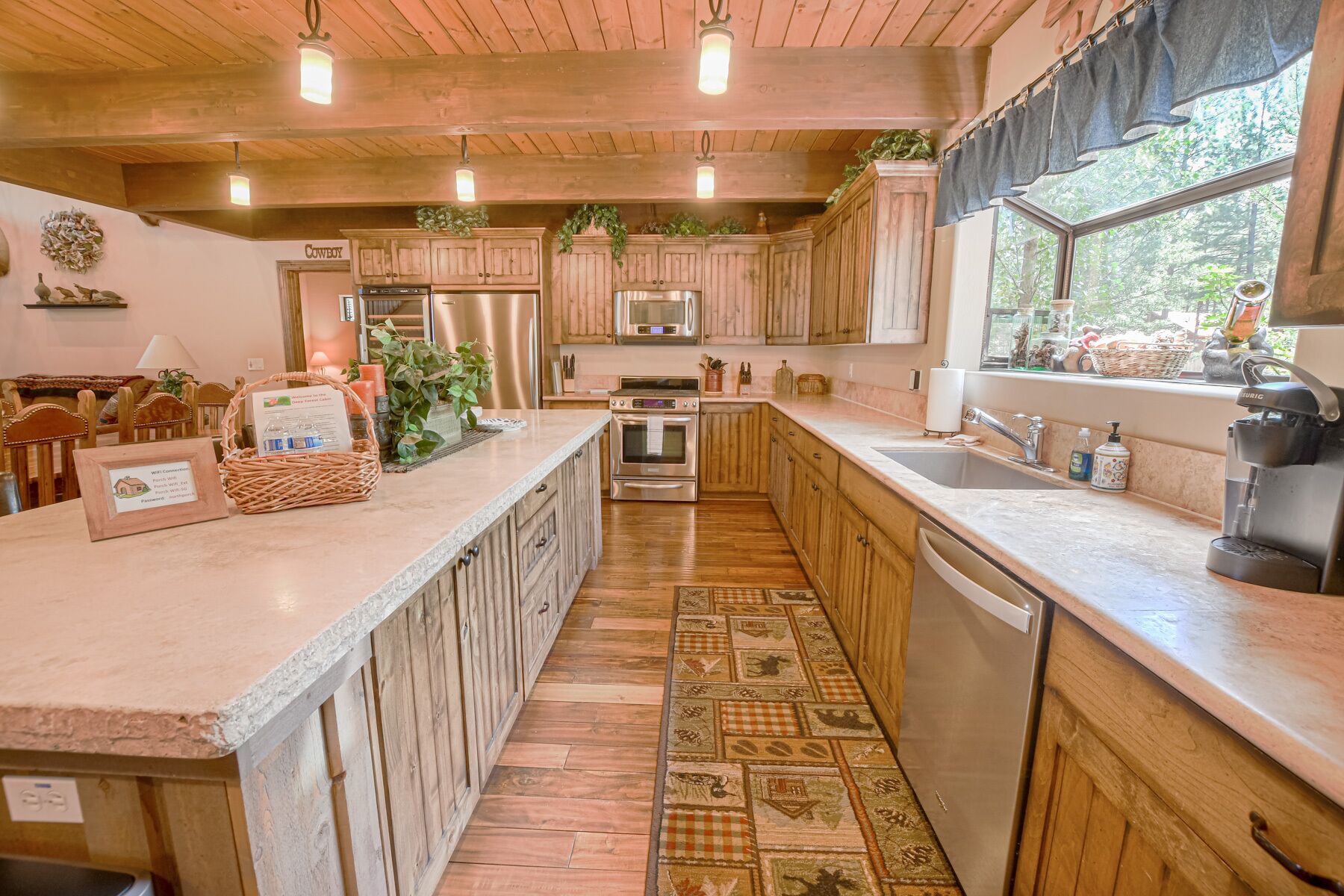 Deep Forest Porch is back! Amazing outdoor living in beautiful gated community!