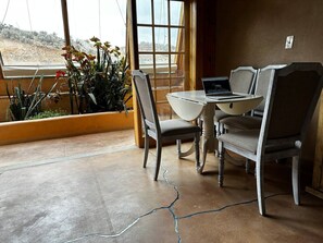 Dining - Spirit Traveler Earthship with Meditation Room (Tres Piedras)