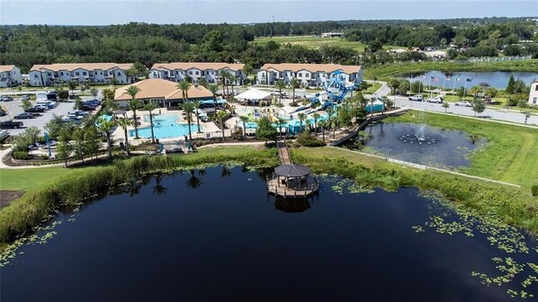 Exterior - 224MCV: 4 Bed Luxury Resort Pool Home w/ Water Park-Near Legoland (Haines City)