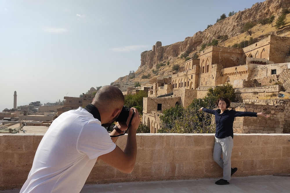 A mansion built with cut stones, a typical mardin architectural masterpiece