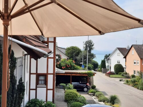 Maison de vacances « Kleines Landhaus Bodensee » avec vue sur le lac, balcon et Wi-Fi