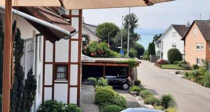 Maison de vacances « Kleines Landhaus Bodensee » avec vue sur le lac, balcon et Wi-Fi