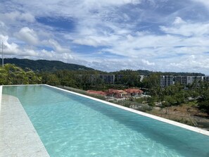 Outdoor pool - Apartment at Sky Park Condo by Lofty  (Choeng Thale)