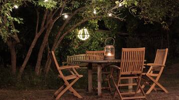 Udendørs spisemuligheder