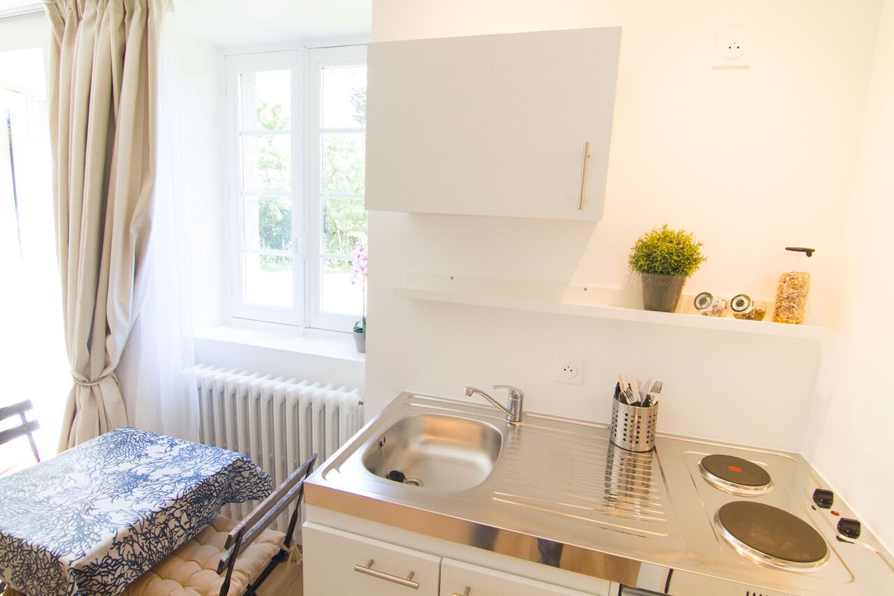 Studio 4* en bord  de mer sur spot de surf