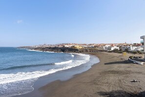 En la playa 