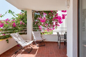 Terrace/patio - Apartment 'El Barco' with Balcony and Wi-Fi (Puerto Pollensa)