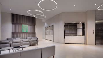 Sala de estar en el lobby