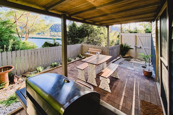 View from the courtyard area