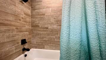Hair dryer, towels
