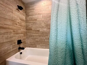 Hair dryer, towels