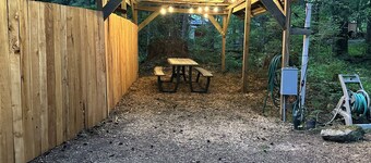 Private RV parking at the base of Mt. Rainier. Have the forest to yourself!