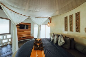 In-room safe, free WiFi, bed sheets - Barrels at Bingin (Pecatu)