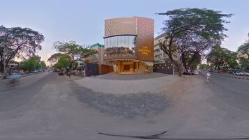 Fassade der Unterkunft