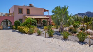 Property grounds - NEWLY LISTED Stunning Luxury 4 bedroom Villa in Lindos with large private pool! (Lindos)