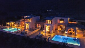 Exterior - NEWLY LISTED Stunning Luxury 4 bedroom Villa in Lindos with large private pool! (Lindos)