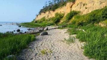 In Strandnähe, Liegestühle