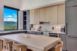 Stovetop, dishwasher, coffee/tea maker, toaster