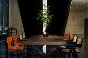 Sala de estar en el lobby