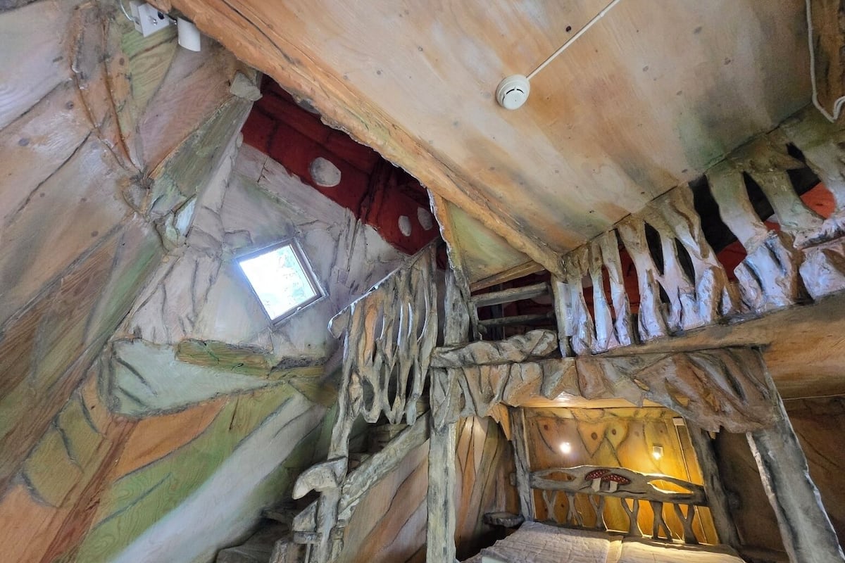 Tree House | Individually decorated, desk, blackout curtains, iron/ironing board