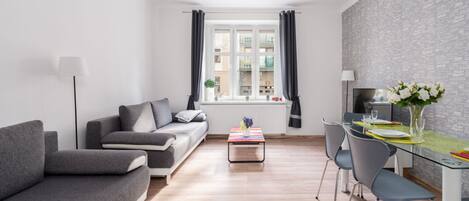 Televisie en een kantoor