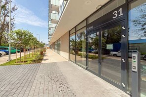 Exterior detail - Sucha 31 | Comfy Apartment | Parking | Letnica (Gdansk)