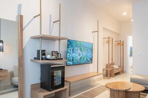 Junior Suite | In-room safe, blackout drapes, free WiFi, bed sheets - Achilleas Beach Hotel Adults Only (Kos)