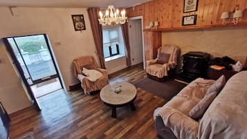 House | Living area | Fireplace