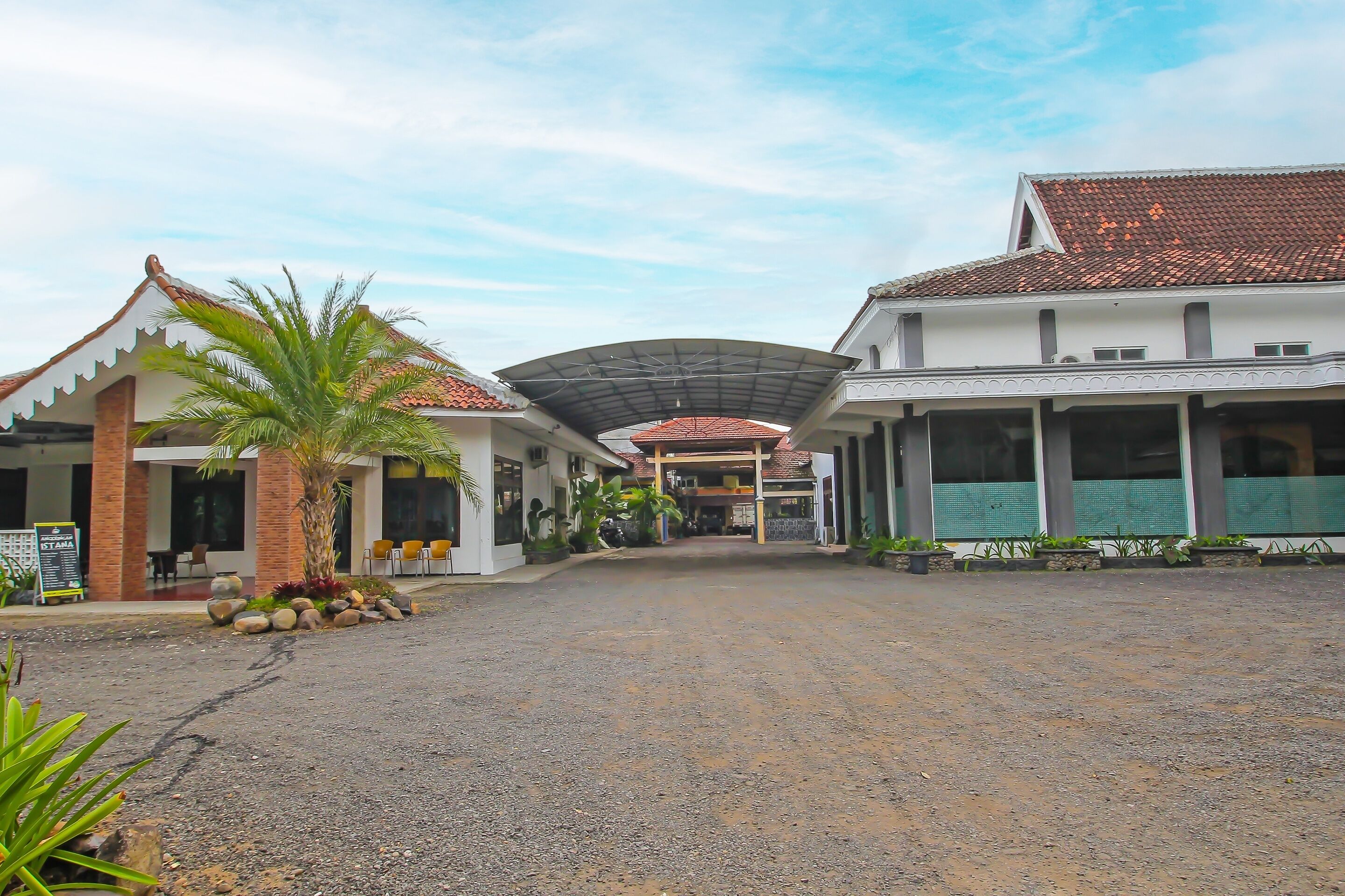 Mặt tiền nơi lưu trú