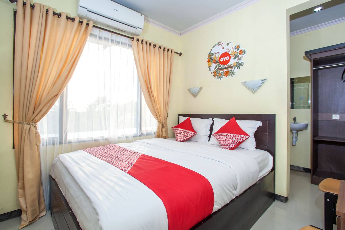 ห้อ งสแตนดาร์ดดับเบิล | โต๊ะทำงาน, พื้นที่ทำงานแบบใช้แล็ปท็อป, ห้องเก็บเสียง, Wi-Fi ฟรี