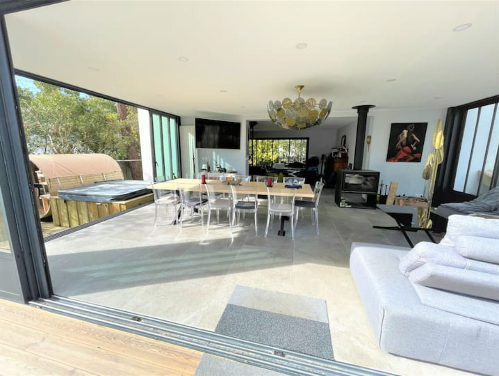 Magnifique villa 20 places piscine chauf SPA sauna