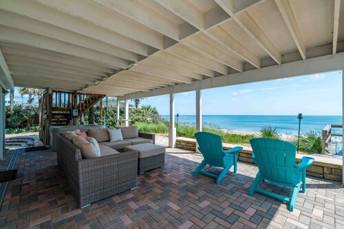 Oceanfront Ponte Vedra Beach House: Hot Tub, Putting Green, Fire Pit!