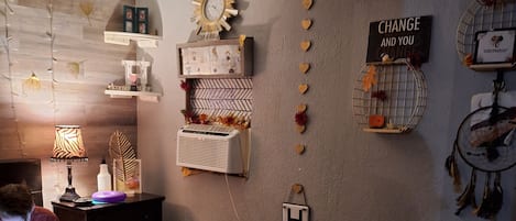 4 soverom, strykejern/-brett og sengetøy