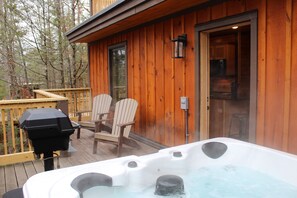 Baignoire à remous extérieure